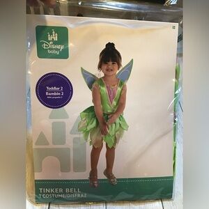 Disney baby Tinkerbell girls costume size toddler size 2 -NEW